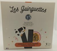 Guinguettes chocolats noir coulis passions